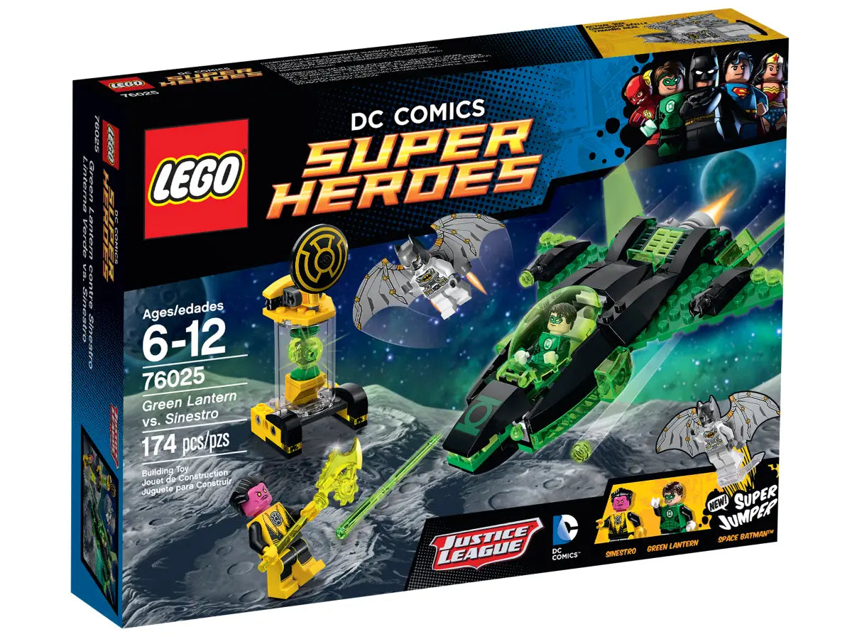 LEGO® Super Heroes 76025 Green Lantern vs Sinestro Building Kit