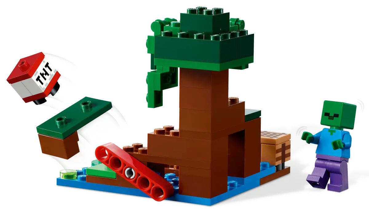 LEGO® Minecraft 21240 The Swamp Adventure Building Kit