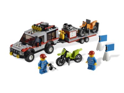 LEGO® Town 4433 Dirt Bike Transporter Building Kit