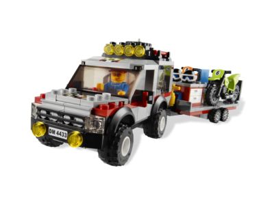 LEGO® Town 4433 Dirt Bike Transporter Building Kit