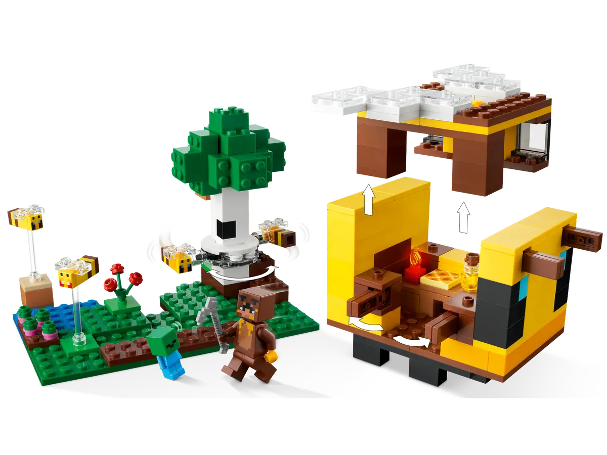 LEGO® Minecraft 21241 The Bee Cottage Building Kit
