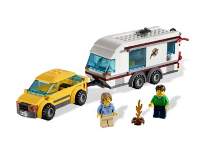LEGO® Town 4435 Car and Caravan Building Kit