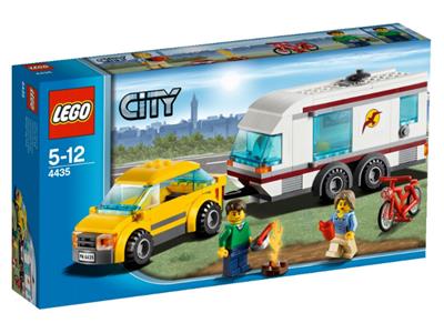 LEGO® Town 4435 - Car and Caravan Preowned Building Kit