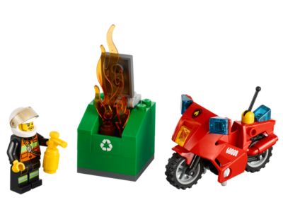 LEGO® Town 60000 Fire Motorcycle Building Kit