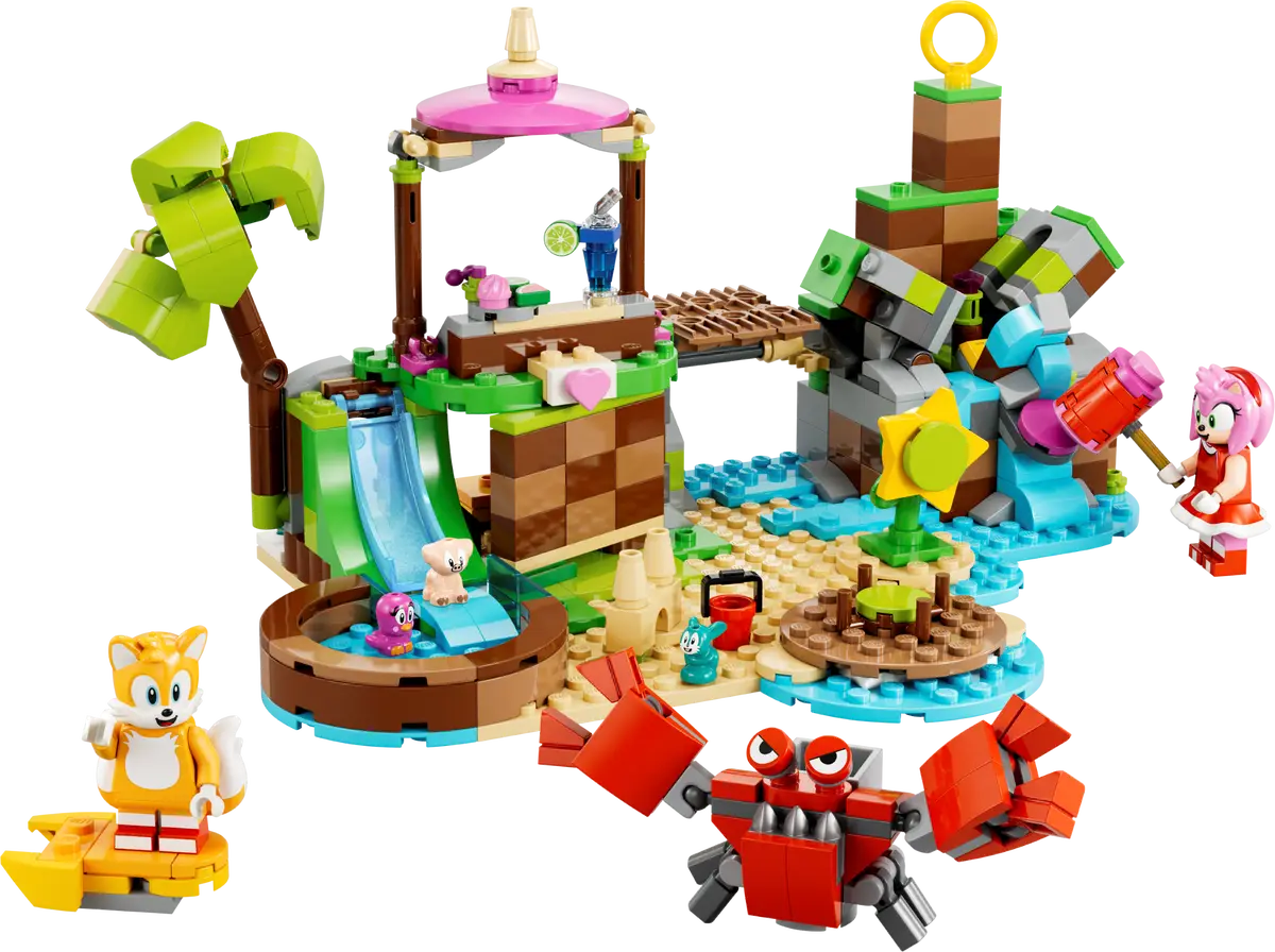 LEGO® Sonic the Hedgehog 76992 Amy's Animal Rescue Island Building Kit