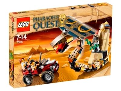 LEGO® Pharaoh's Quest 7325 Cursed Cobra Statue Building Kit