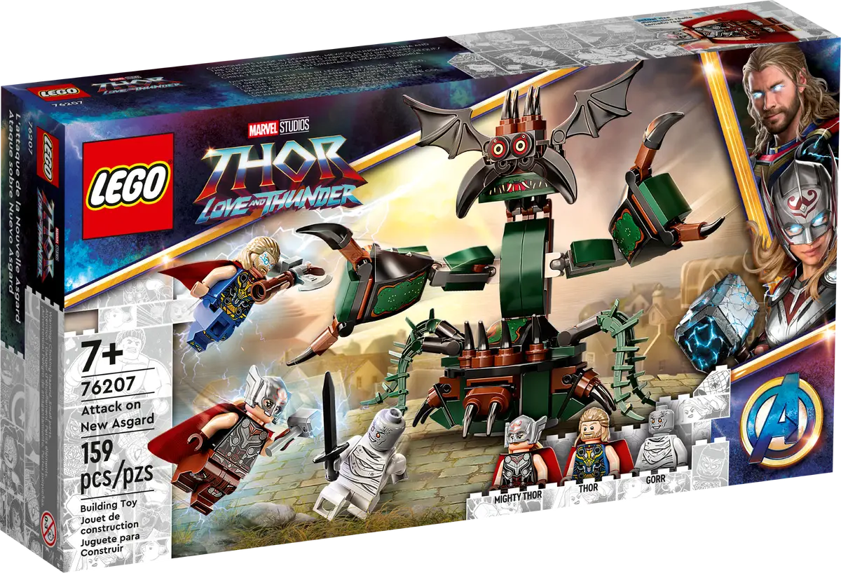 LEGO® Super Heroes 76207 - Attack on New Asgard Preowned Building Kit