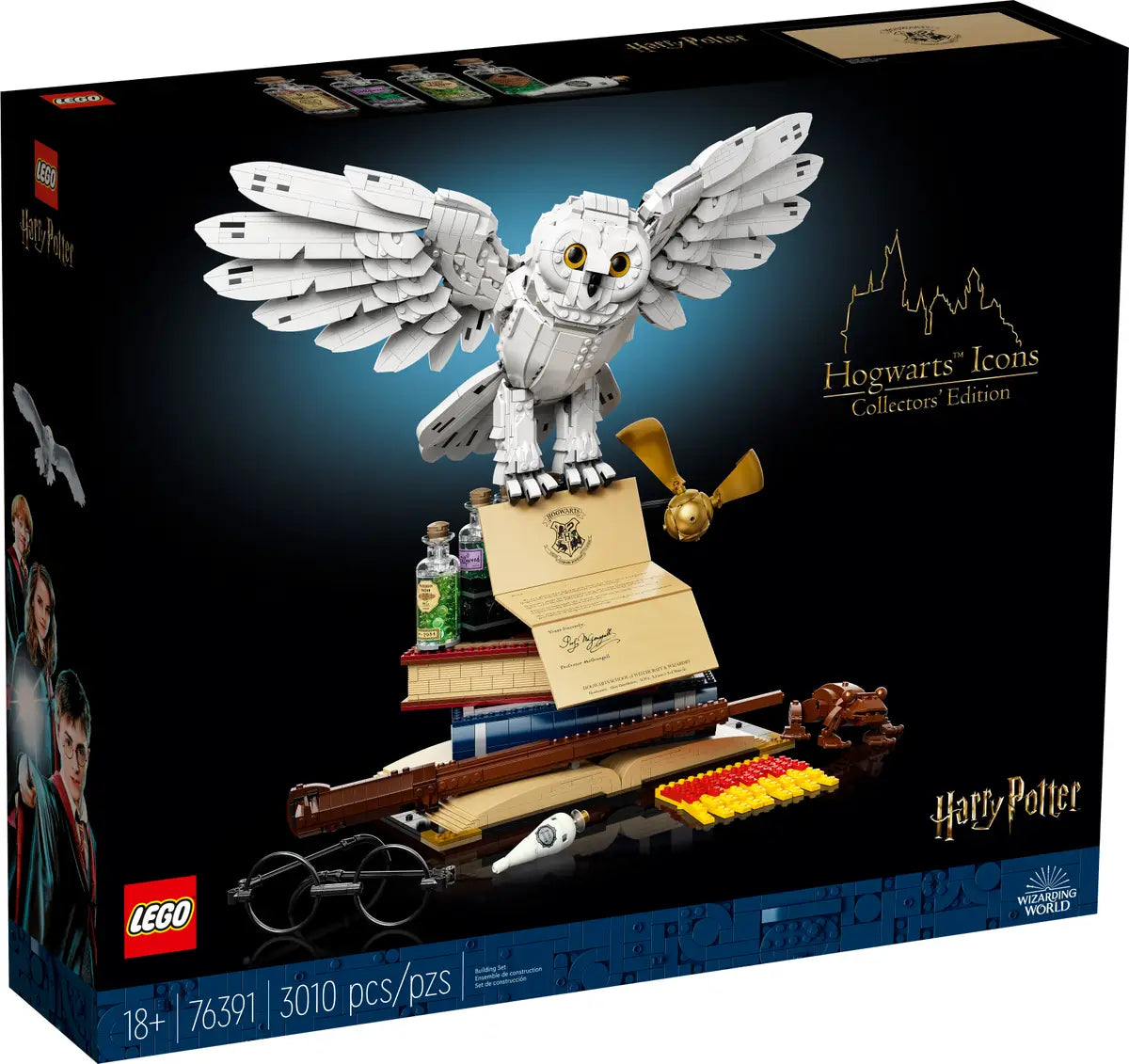 LEGO® Harry Potter 76391 - Hogwarts Icons - Collectors' Edition Preowned Building Kit