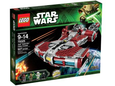 LEGO® Star Wars 75025 - Jedi Defender-class Cruiser Preowned Building Kit