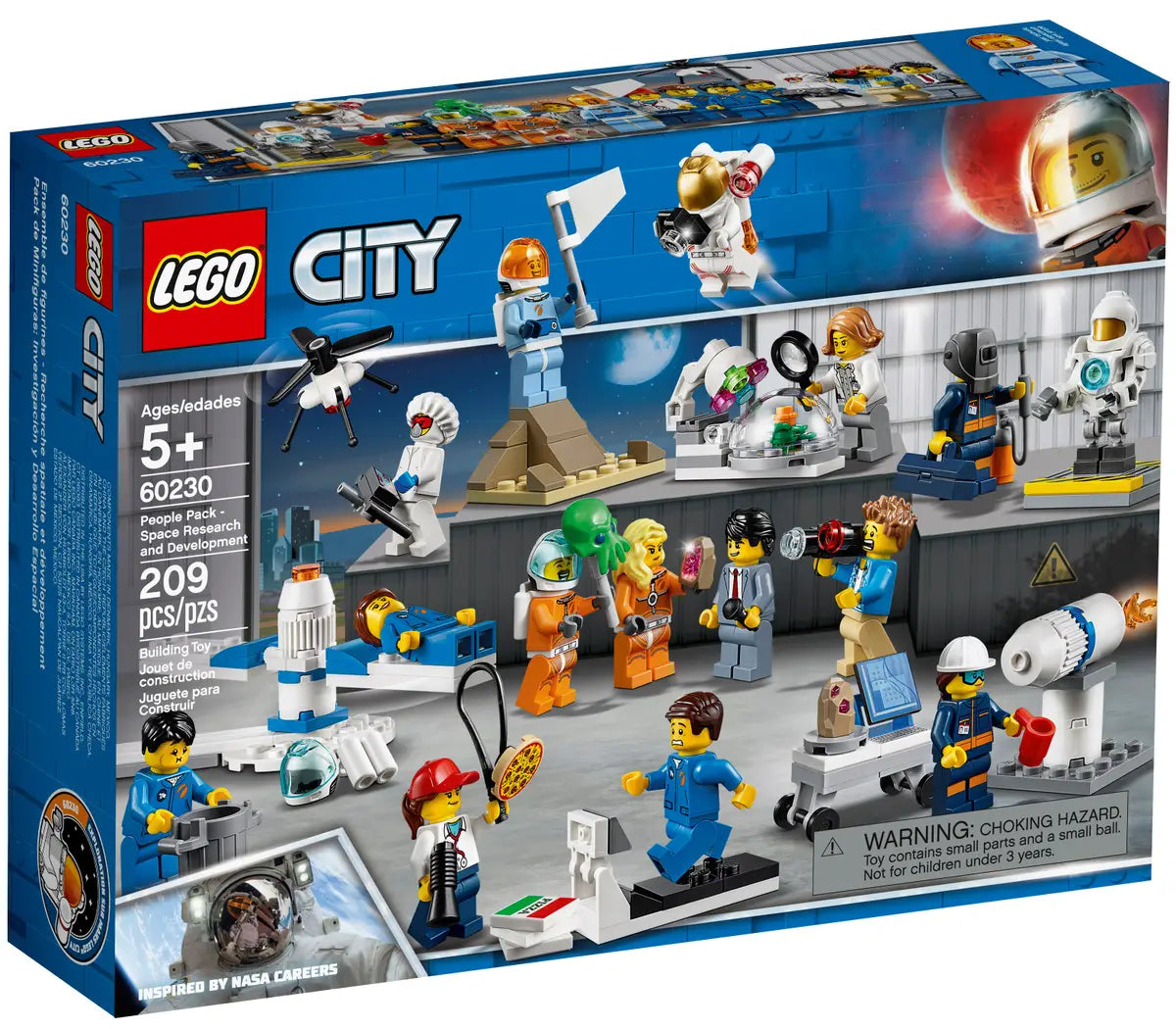 LEGO® Town 60230 - People Pack - Space Research and Development Preowned Building Kit