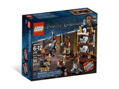LEGO® Pirates of the Caribbean 4191 The Captains Cabin Building Kit