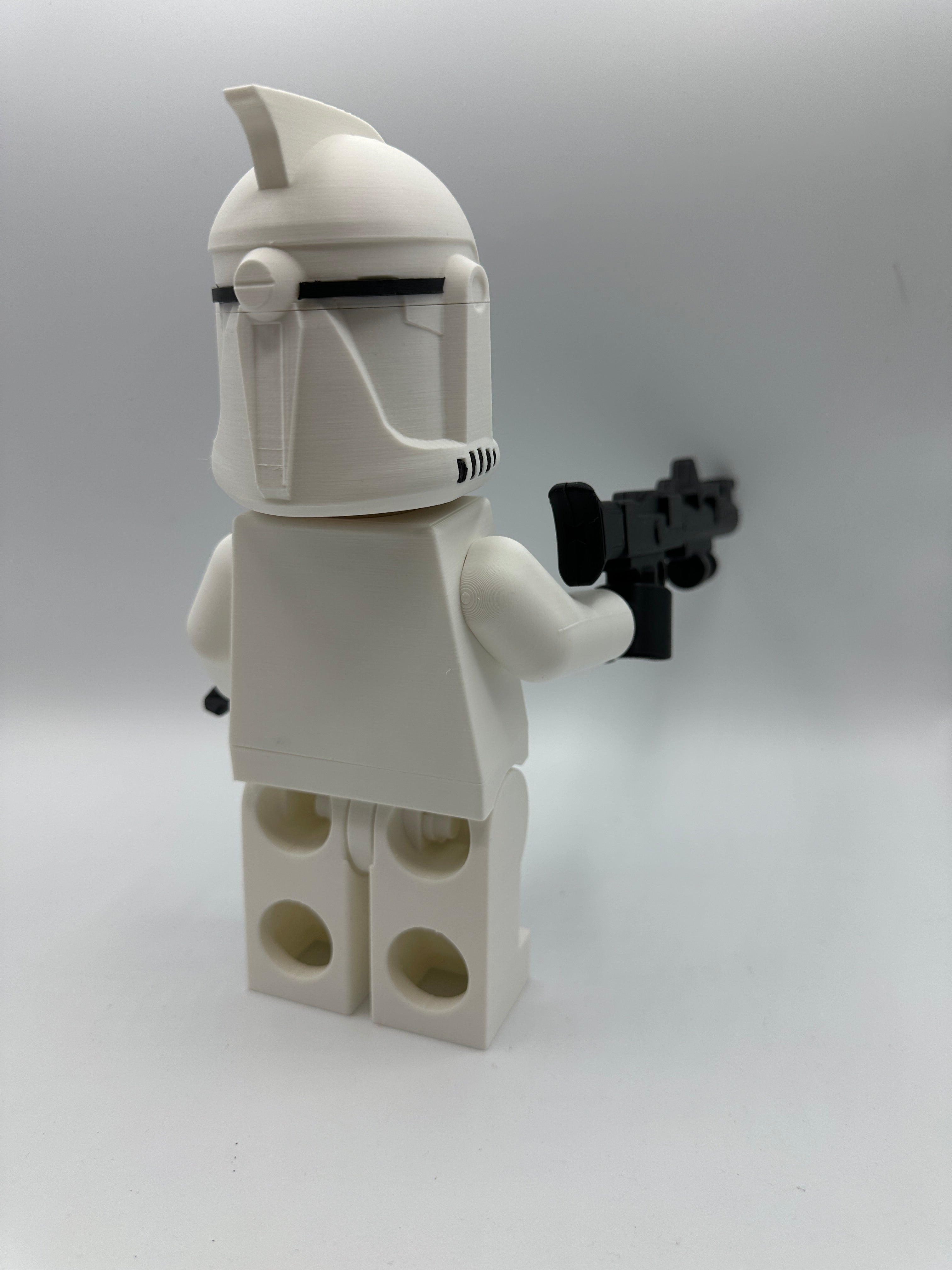 LEGO-inspired Star Wars Clone Trooper - Phase 1 Display Figure Collectible