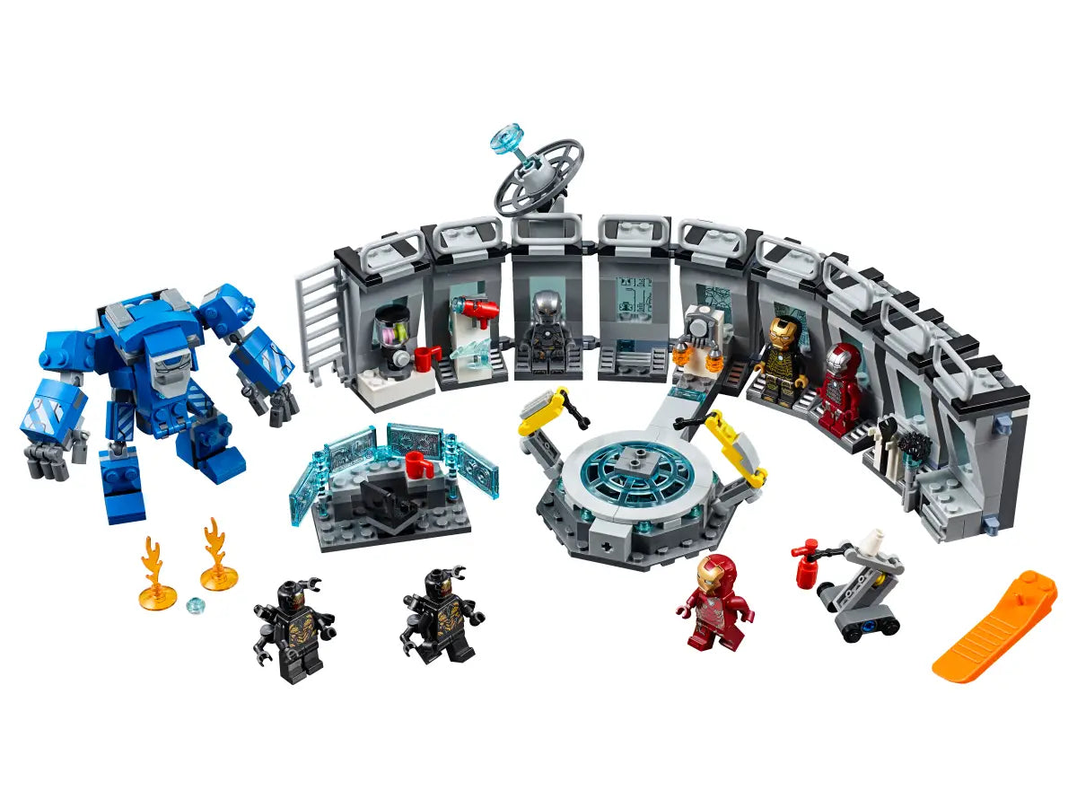 LEGO® Super Heroes 76125 Iron Man Hall of Armor Building Kit