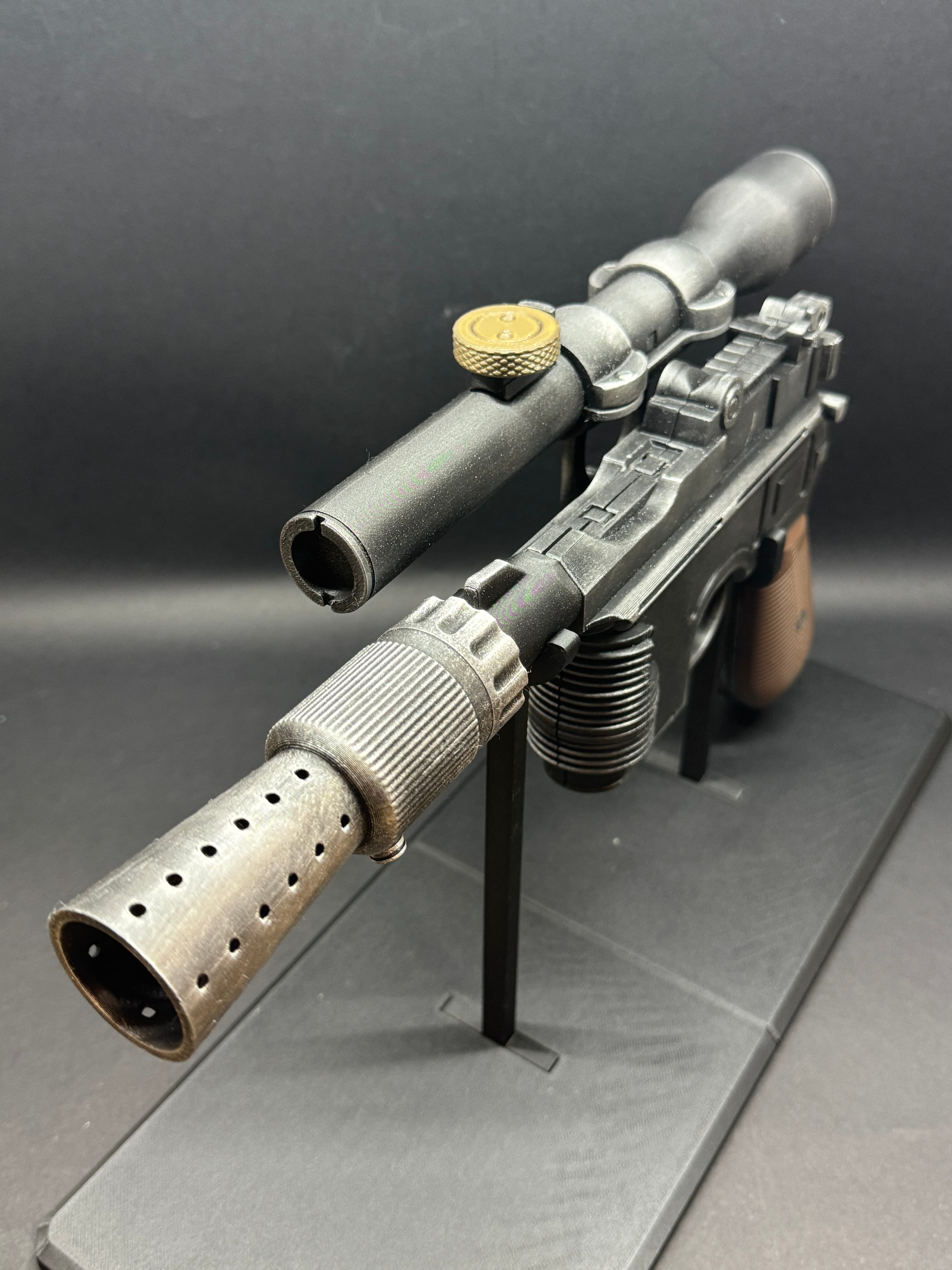 3D Printed Han Solo's Star Wars DL-44 Replica Blaster Kit