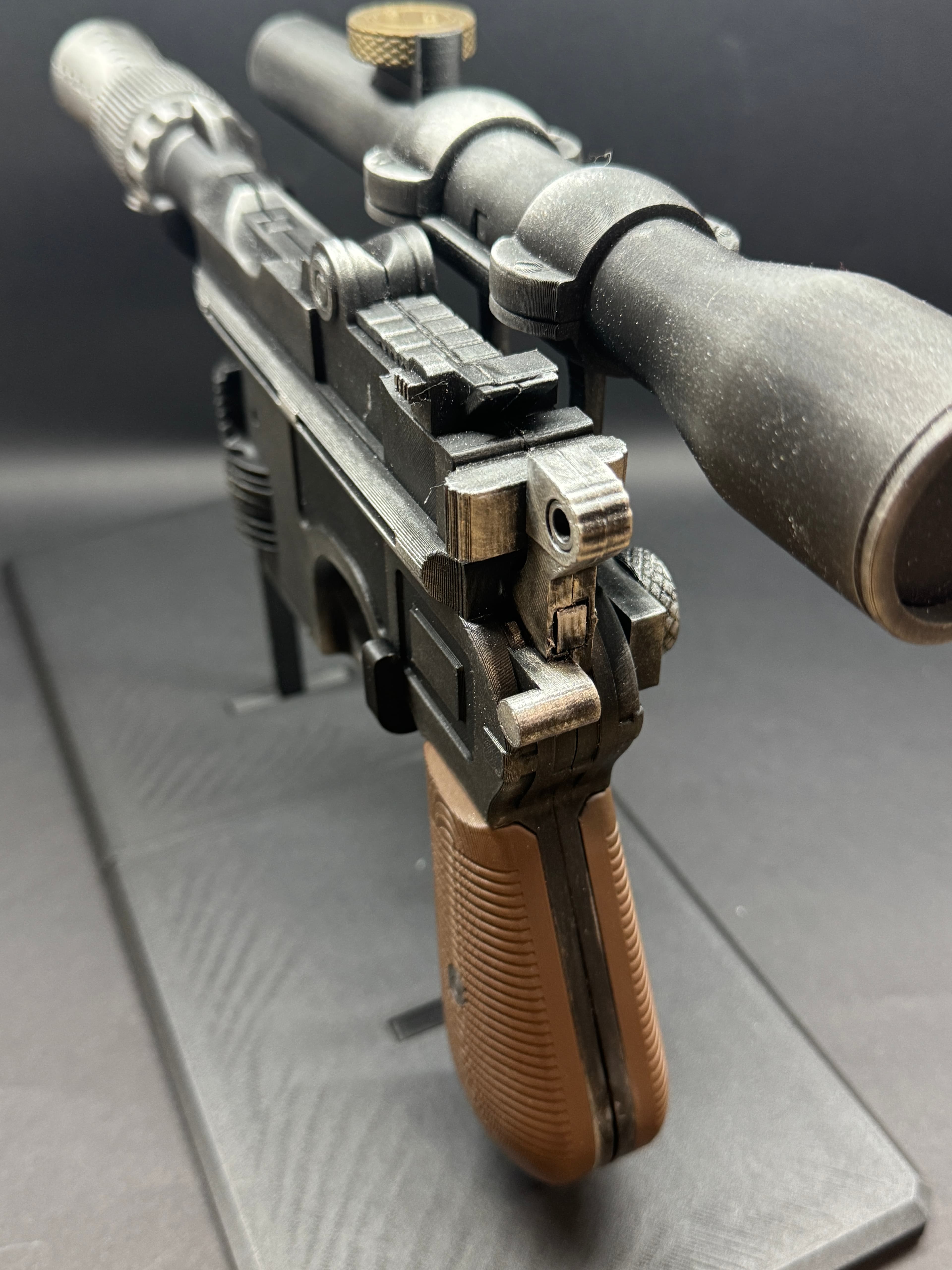 3D Printed Han Solo's Star Wars DL-44 Replica Blaster Kit