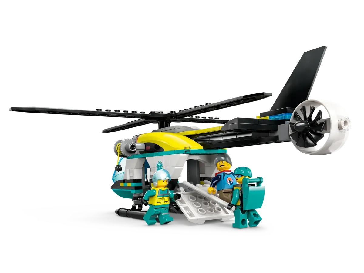 LEGO® Town 60405 Emergency Rescue Helicopter Building Kit