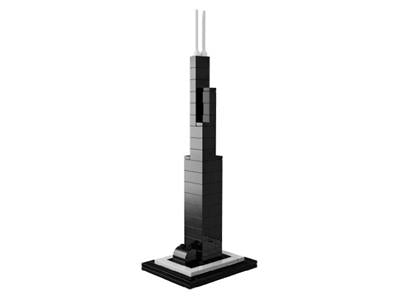 LEGO® Architecture 21000 - Sears Tower Preowned Building Kit