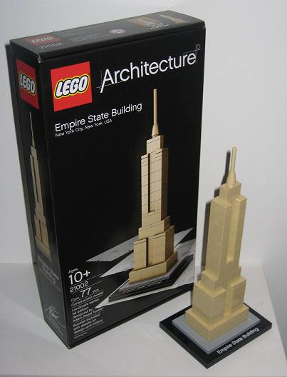 LEGO® Architecture 21002 - Empire State Building Preowned Building Kit