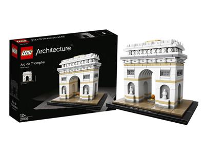 LEGO® Architecture 21036 - Arc De Triomphe Preowned Building Kit
