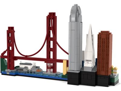 LEGO® Architecture 21043 - San Francisco Preowned Building Kit