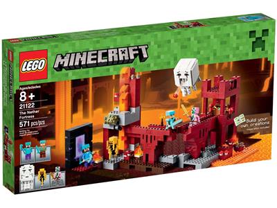 LEGO 21122-1 Minecraft The Nether Fortress Building Toy for Kids