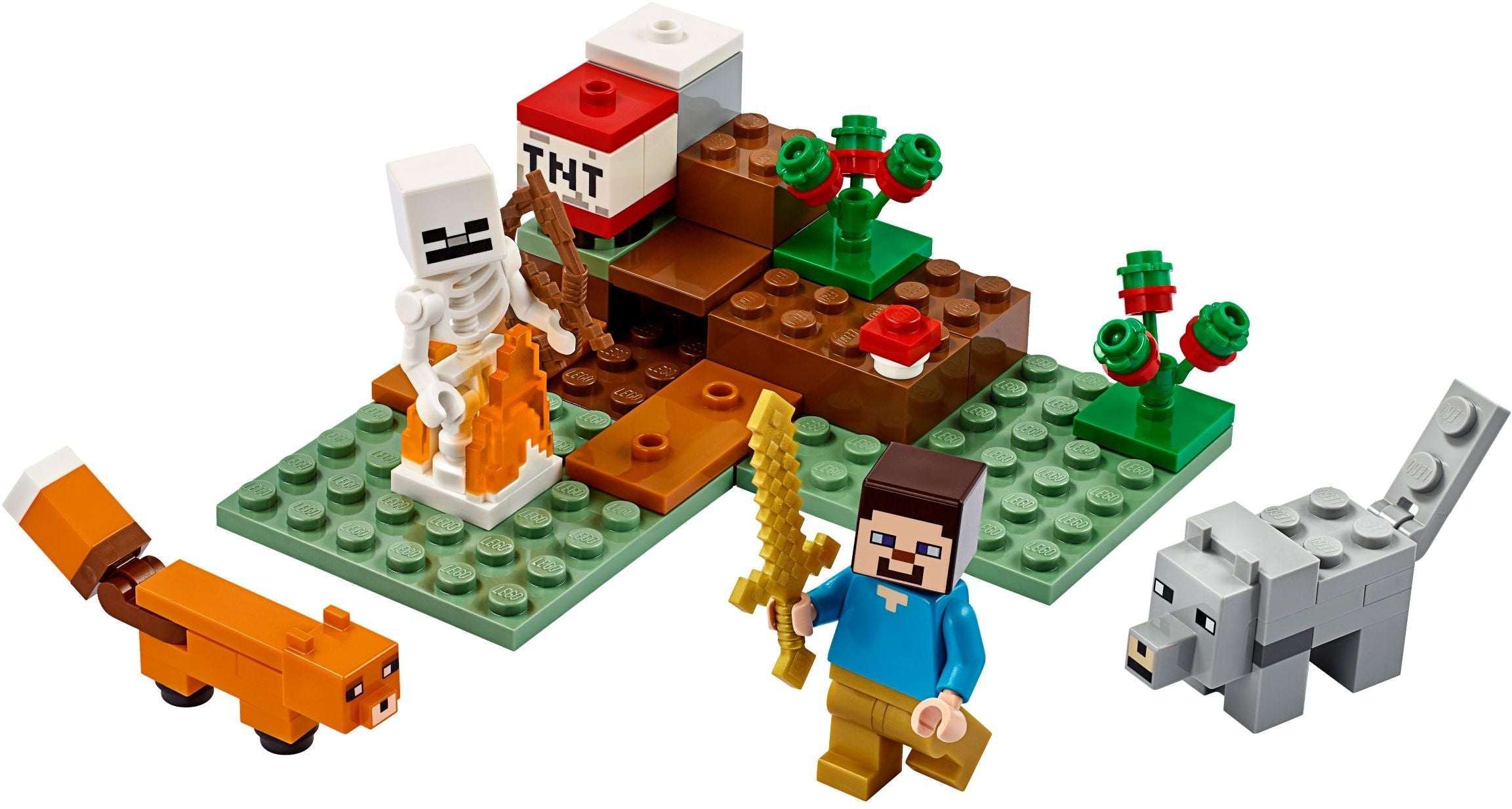 LEGO® Minecraft 21162 The Taiga Adventure Building Kit