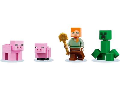 LEGO® Minecraft 21170 - The Pig House Preowned Building Kit
