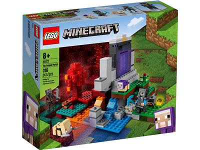 LEGO® Minecraft 21172 - The Ruined Portal Preowned Building Kit