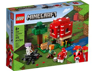 LEGO® Minecraft 21179 - The Mushroom House Preowned Building Kit
