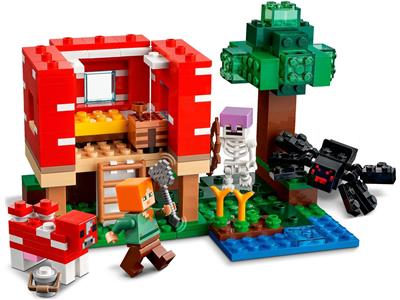 LEGO® Minecraft 21179 - The Mushroom House Preowned Building Kit