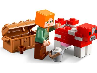 LEGO® Minecraft 21179 - The Mushroom House Preowned Building Kit