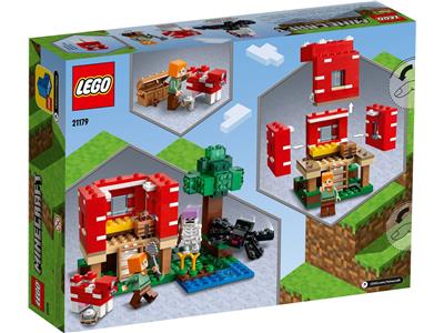 LEGO® Minecraft 21179 - The Mushroom House Preowned Building Kit