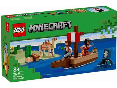 LEGO® Minecraft 21259 - The Pirate Ship Voyage Preowned Building Kit