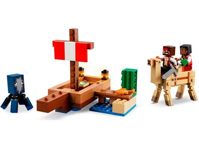 LEGO® Minecraft 21259 - The Pirate Ship Voyage Preowned Building Kit