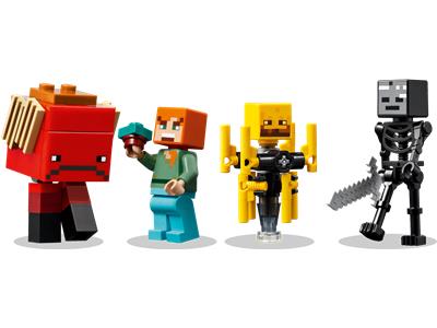 LEGO® Minecraft 21266 - The Nether Lava Battle Preowned Building Kit