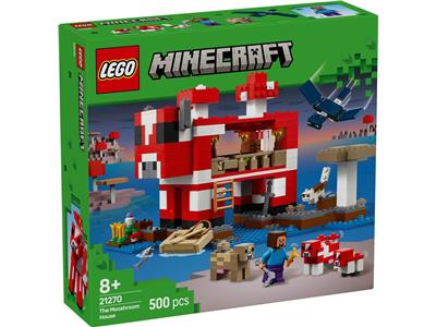 LEGO® Minecraft 21270 - The Mooshroom House Preowned Building Kit