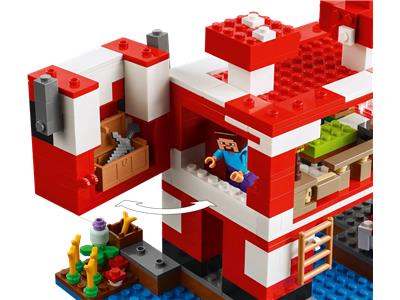 LEGO® Minecraft 21270 - The Mooshroom House Preowned Building Kit