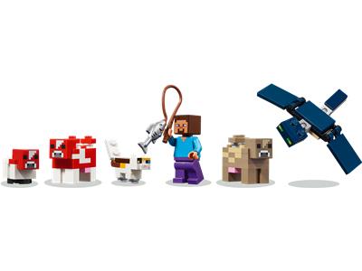 LEGO® Minecraft 21270 - The Mooshroom House Preowned Building Kit