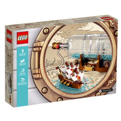 LEGO® Ideas 21313 - Ship in a Bottle Preowned Building Kit