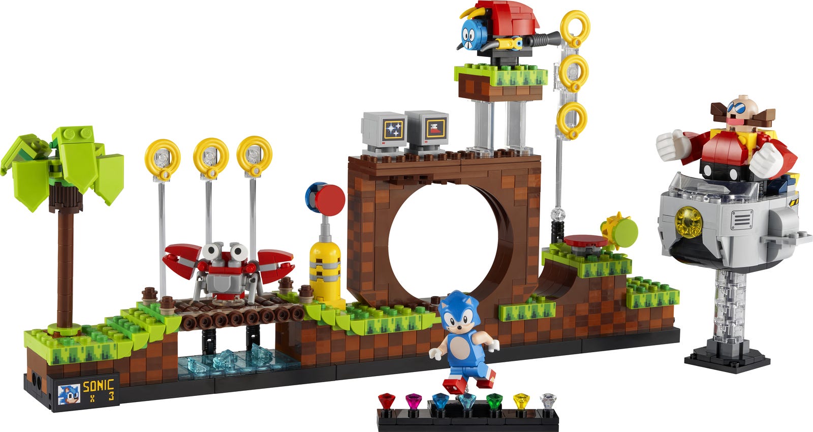 LEGO® Ideas 21331-1 - Sonic the Hedgehog - Green Hill Zone
