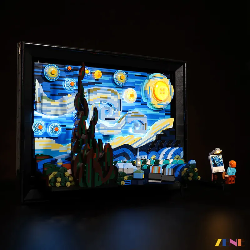 LEGO Light Kit for The Starry Night 21333 Ver. 2