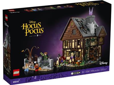LEGO® Ideas 21341 Disney Hocus Pocus: The Sanderson Sisters Cottage Building Kit