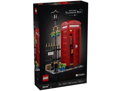LEGO® Ideas 21347 - Red London Telephone Box Preowned Building Kit