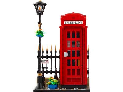 LEGO® Ideas 21347 - Red London Telephone Box Preowned Building Kit