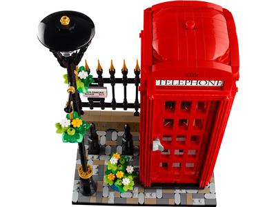 LEGO® Ideas 21347 - Red London Telephone Box Preowned Building Kit