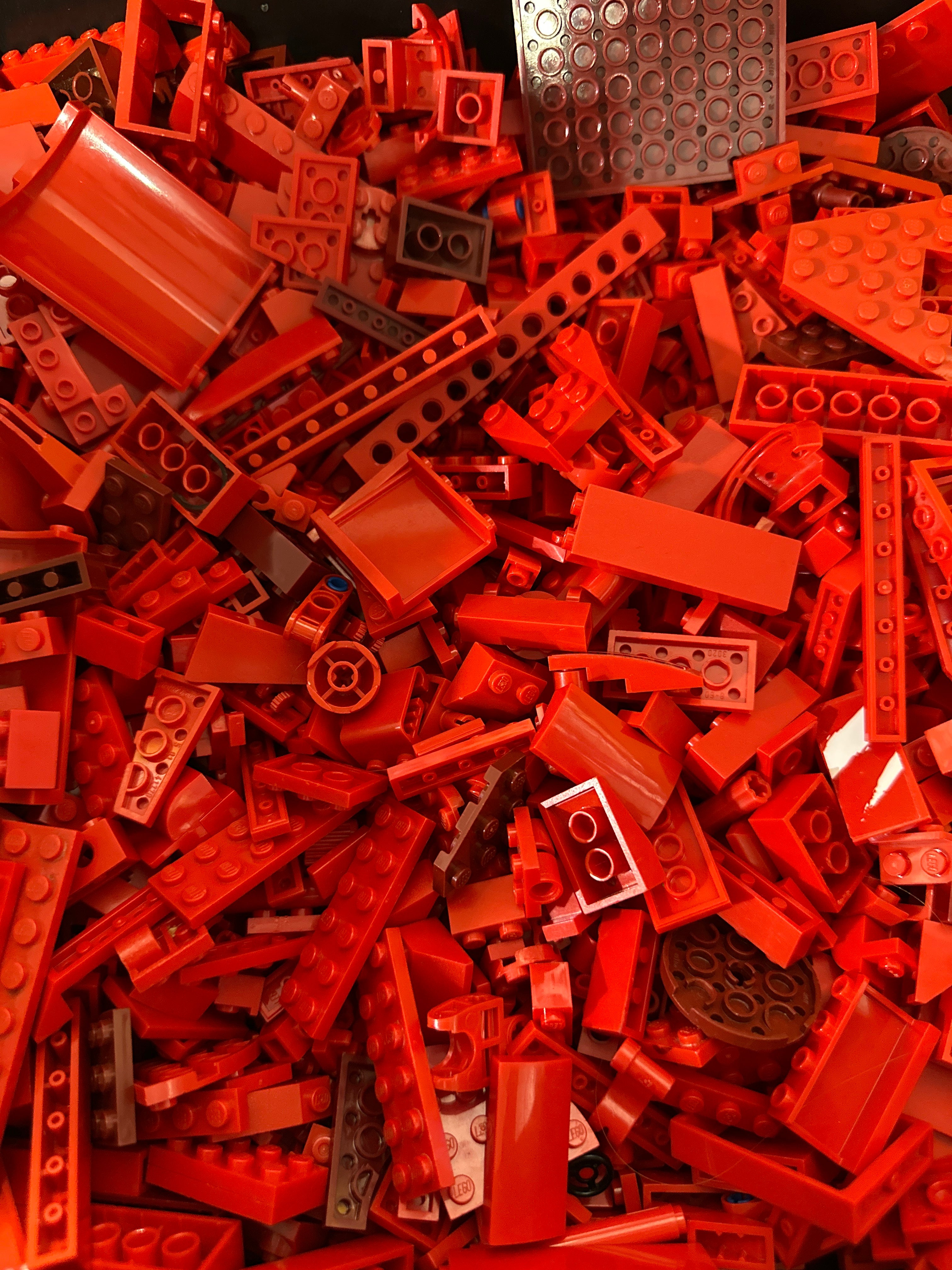 Preowned Color Sorted Bulk LEGO® Pieces 1lb