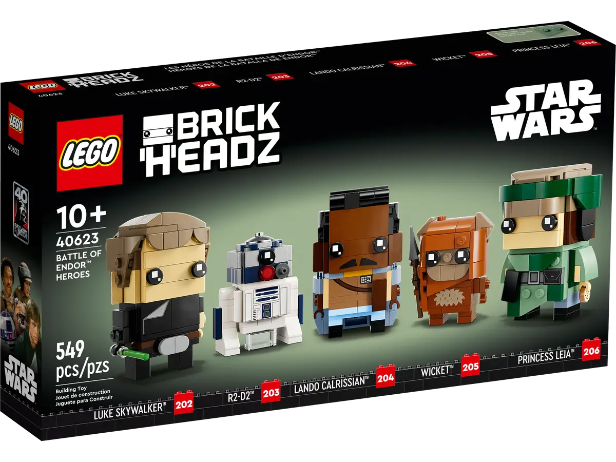 LEGO® Brickheadz 40623 Battle of Endor Heroes Building Kit
