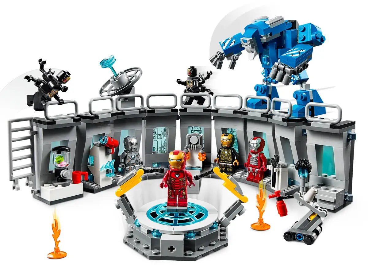 LEGO® Super Heroes 76125 Iron Man Hall of Armor Building Kit