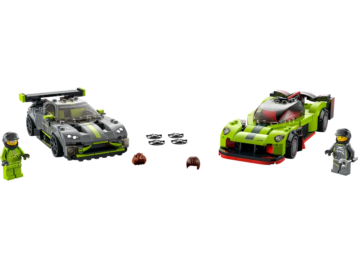 LEGO® Speed Champions 76910 Aston Martin Valkyrie AMR Pro & Aston Martin Vantage GT3 Building Kit