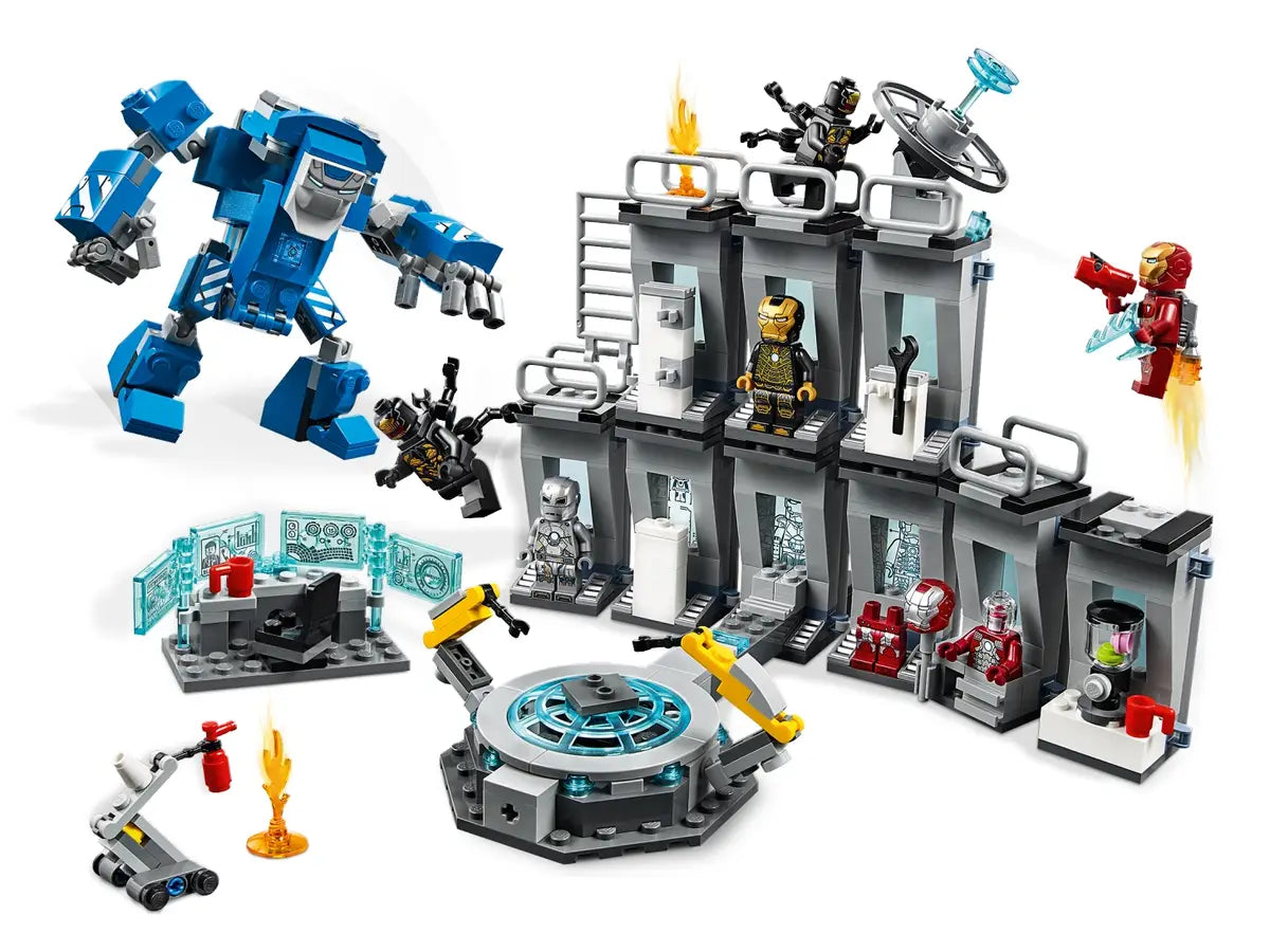 LEGO® Super Heroes 76125 Iron Man Hall of Armor Building Kit